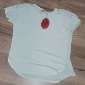 Light green mint shirt